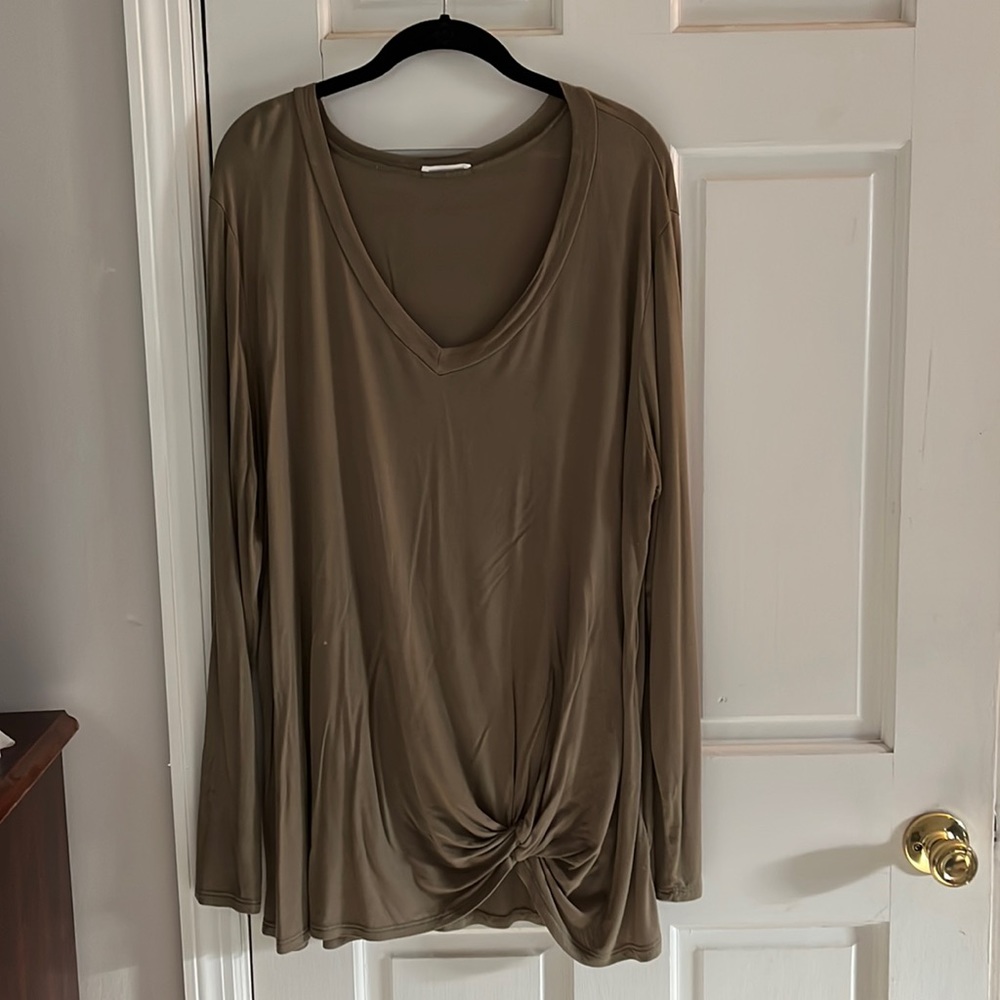 ChicSoul Olive Green Long sleeve